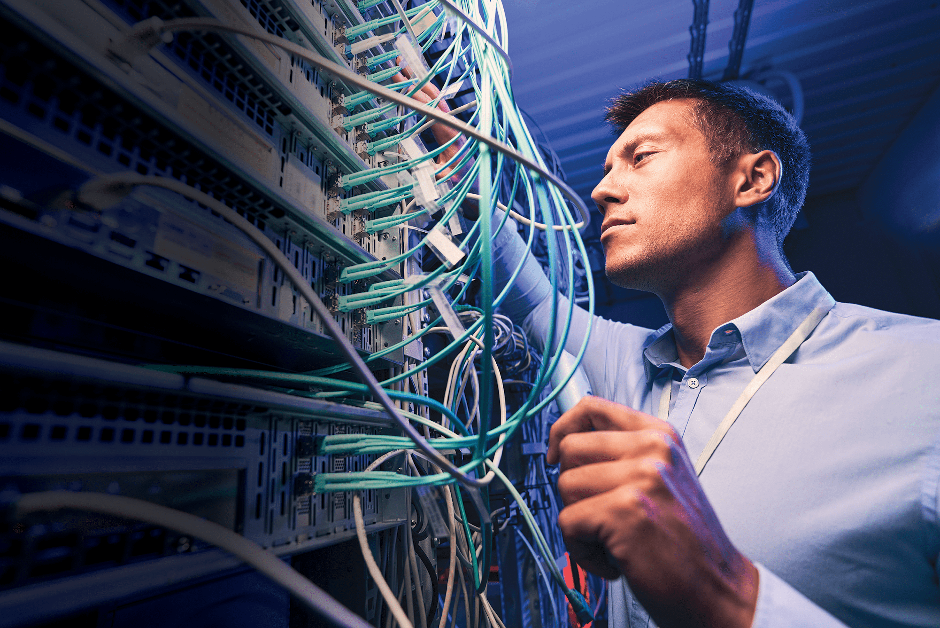 Data center cable management